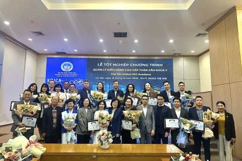 Ảnh Lưu Niệm Học Viên Nhận Bằng